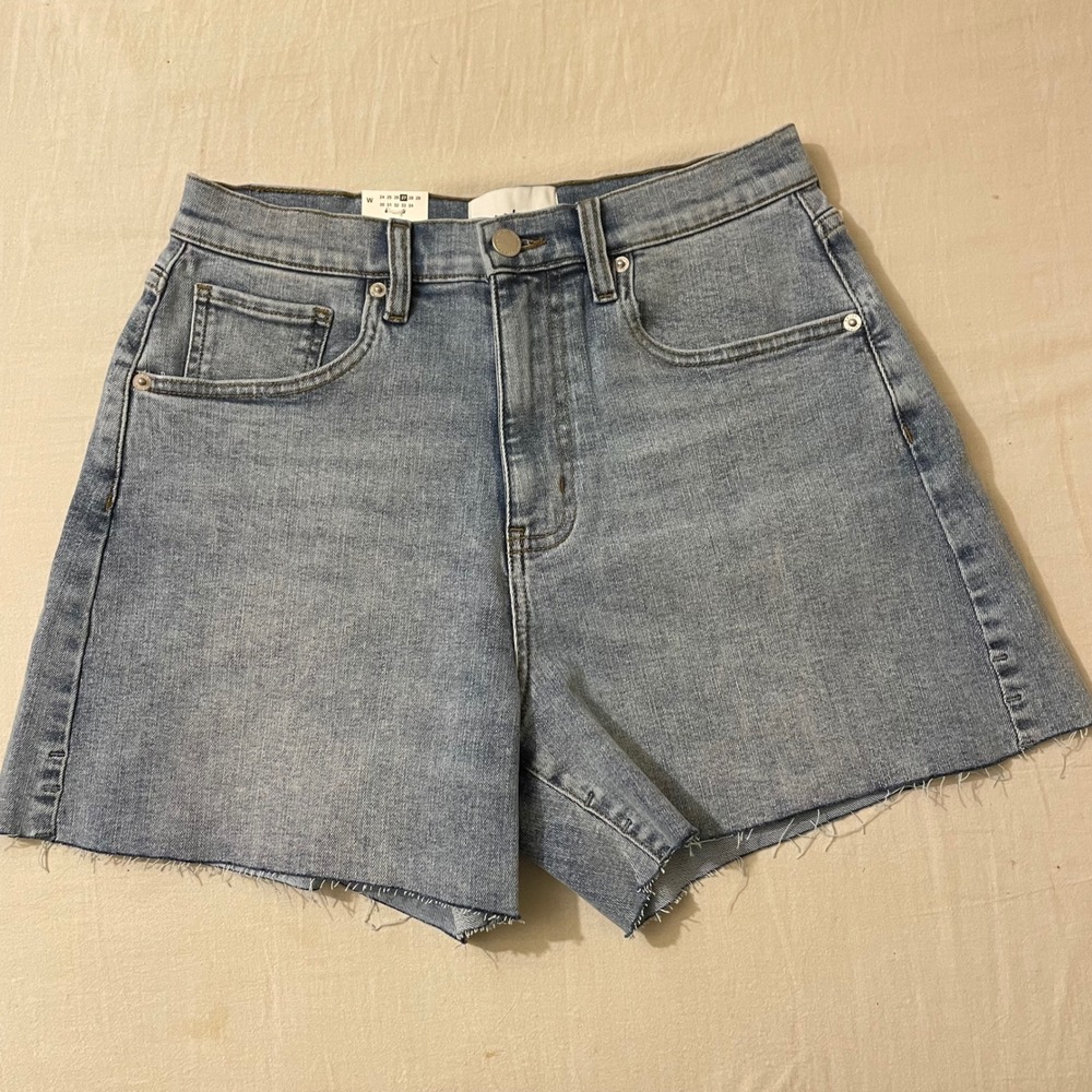Women’s Light Blue Denim Jean Shorts